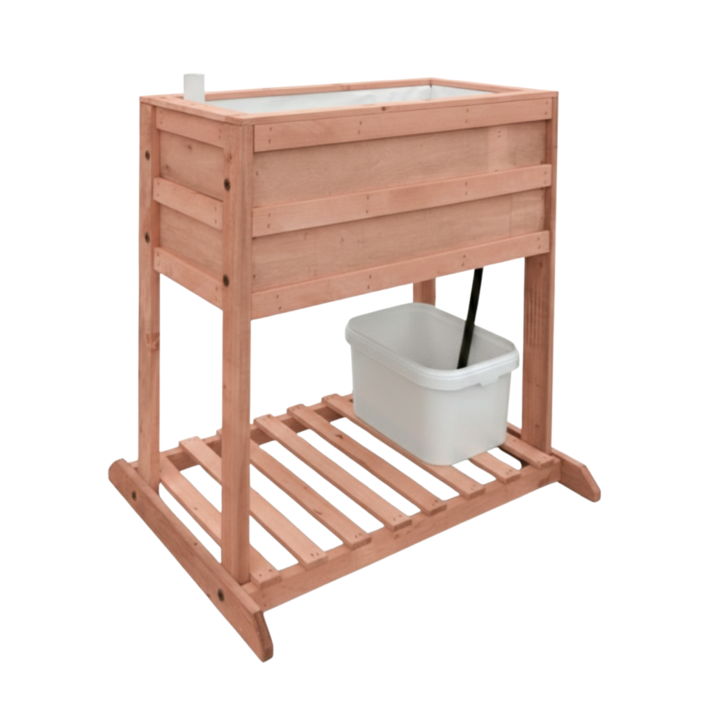 3 Ft Salmon Self-Watering Planter Box